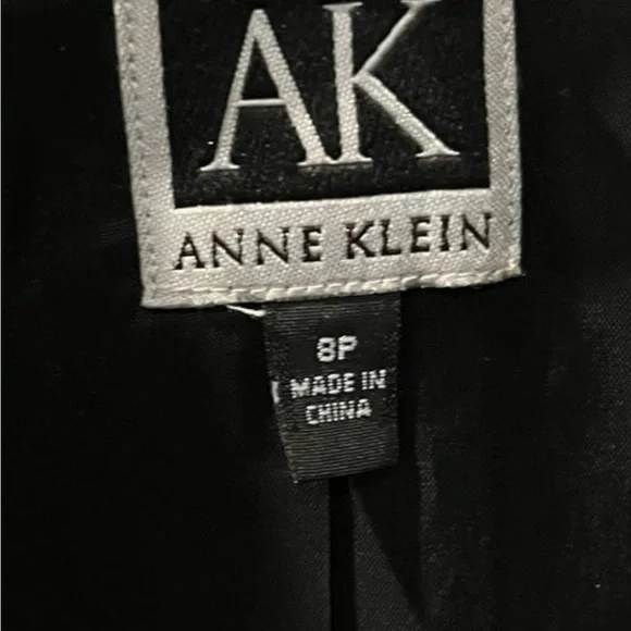 Ann Klein size 8p houndstooth blazer - Picture 7 of 9